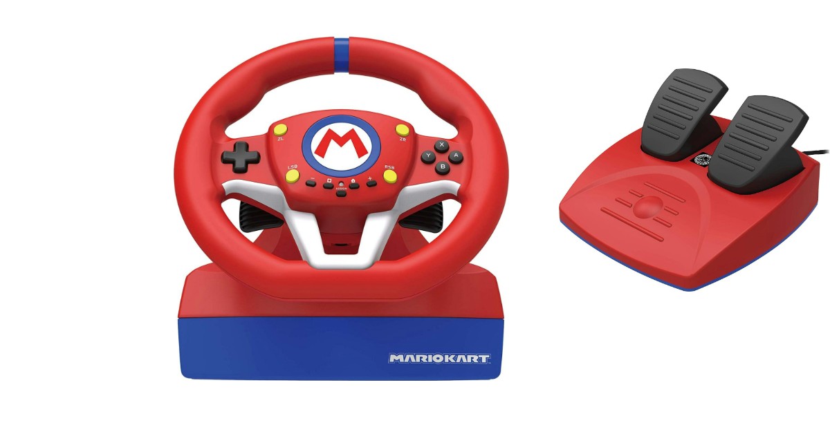 Hori steering wheel for nintendo switch