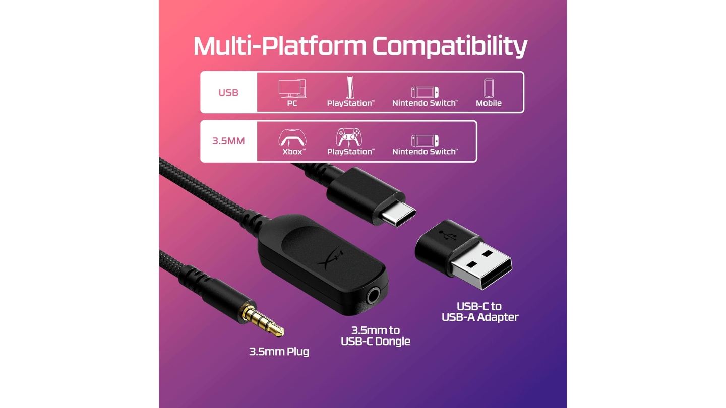 HyperX Cloud III PS5 compatible headset