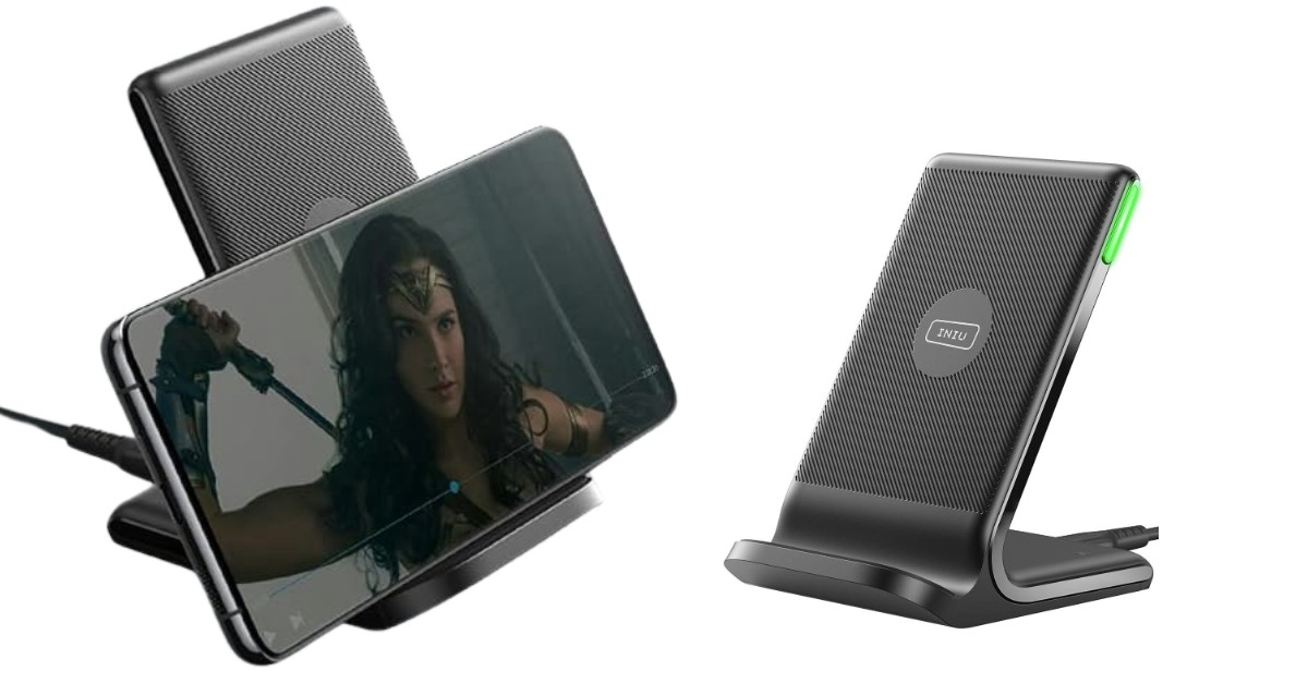 INIU 15W wireless charger for otterbox defender