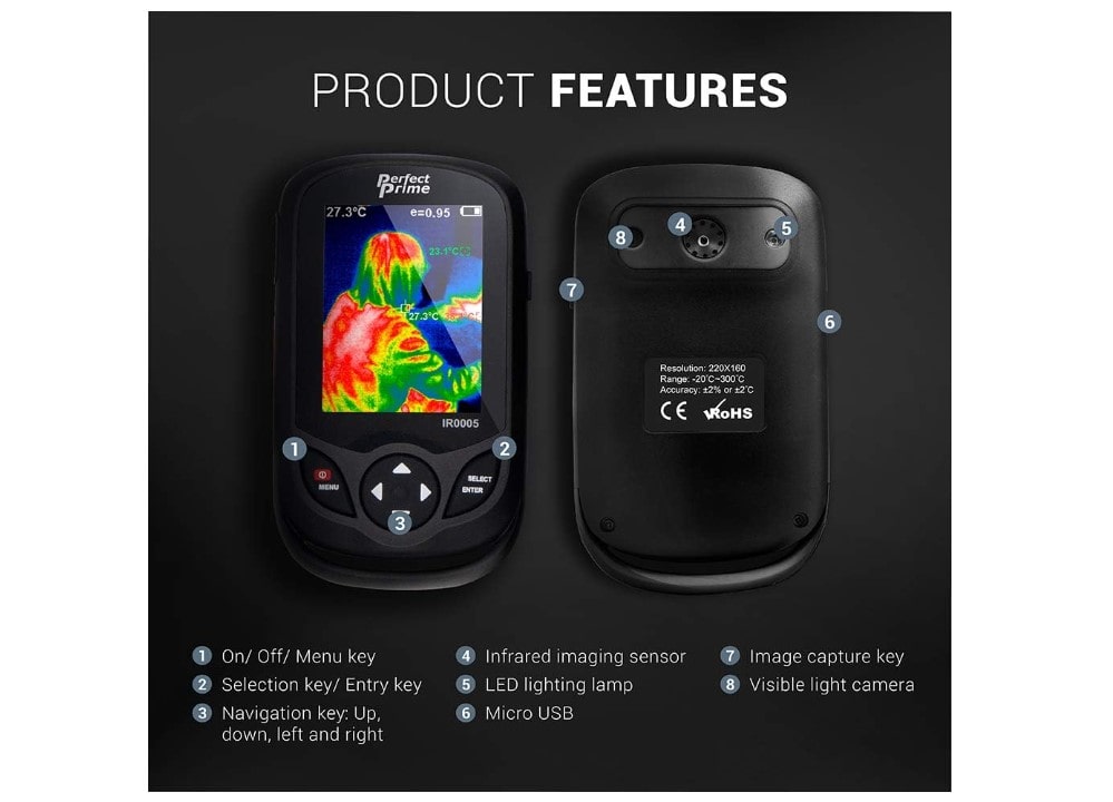 PerfectPrime IR0005A professional thermal imager