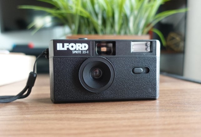 Ilford Sprite 35-II point and shoot film camera