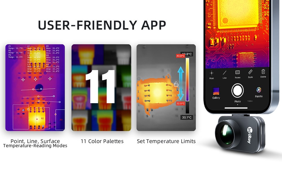 InfiRay (Xinfrared) P2 Pro smartphone thermal camera
