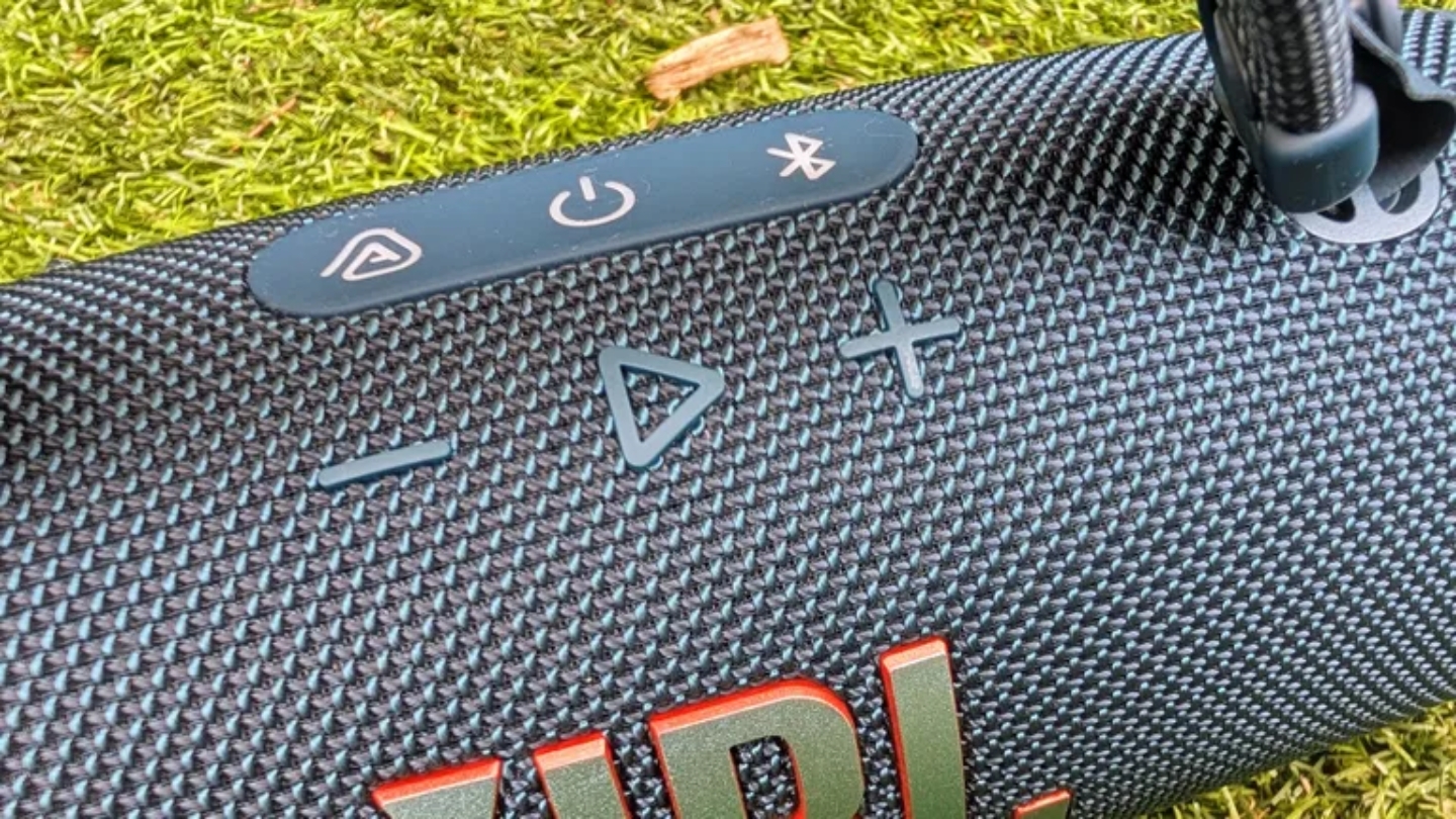 JBL Charge 6 rugged speaker for hiking