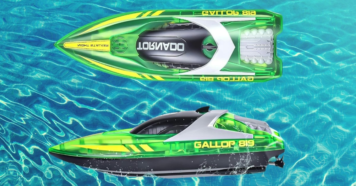 JONRRYIN SJ4359 Bateau télécommandé pour la piscine