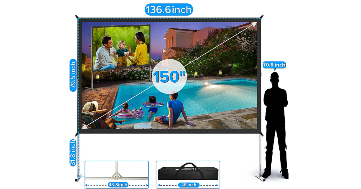 8 Best Portable Projector Screens of 2024 Portable Projection Screen