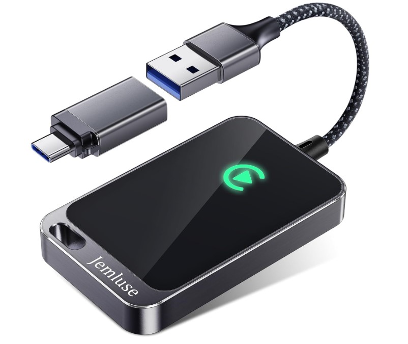 Jemluse Wireless CarPlay Adapter review