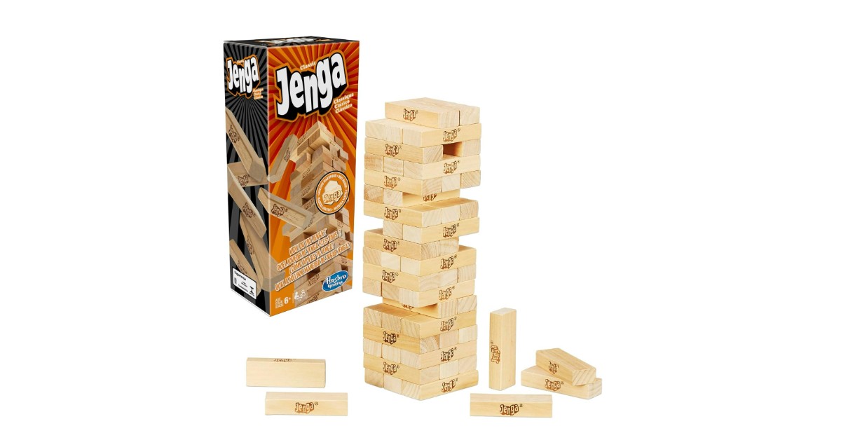 Jenga best board games for the price