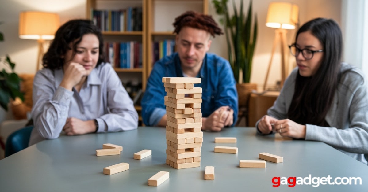 Jenga top-rated board games under 20 bucks