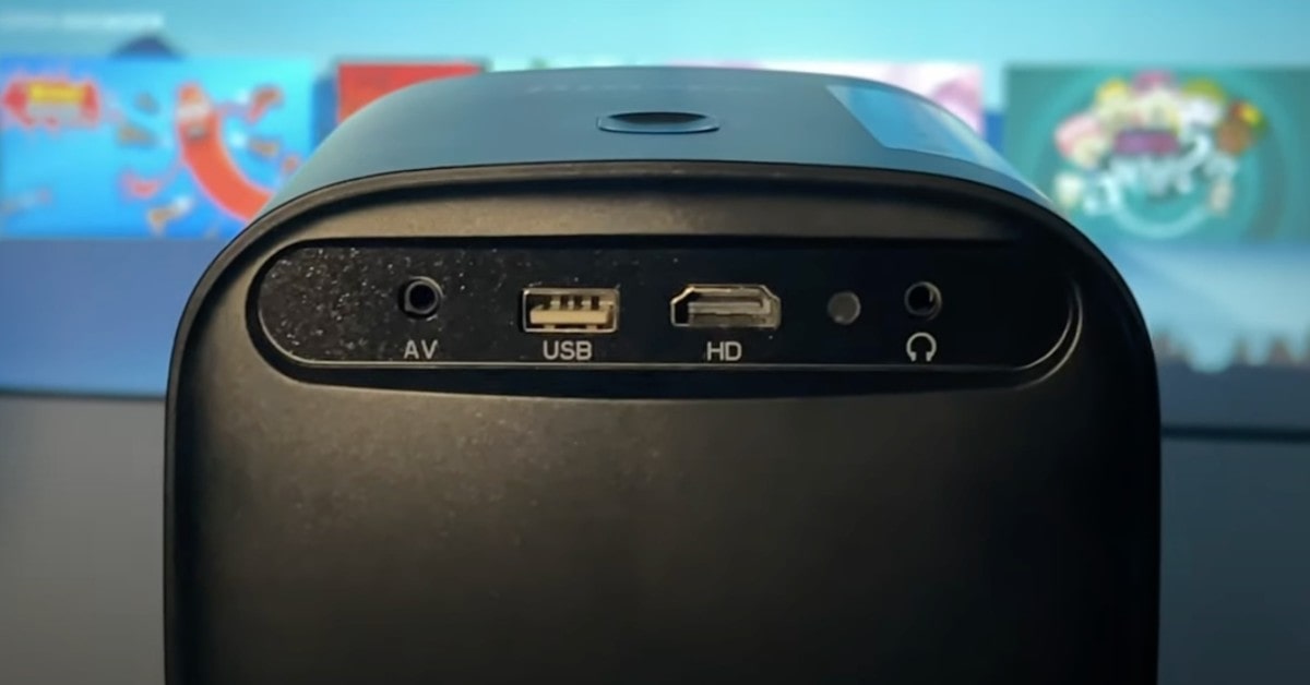 Jimveo E28 smart projector with netflix