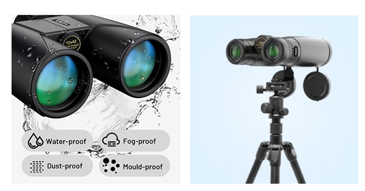 Kylietech Fernglas 12x42 best compact birding binoculars