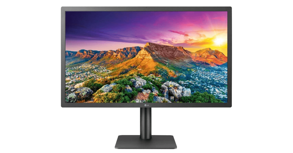 LG 24MD4KL-B 24-inch UltraFine thunderbolt monitor for mac
