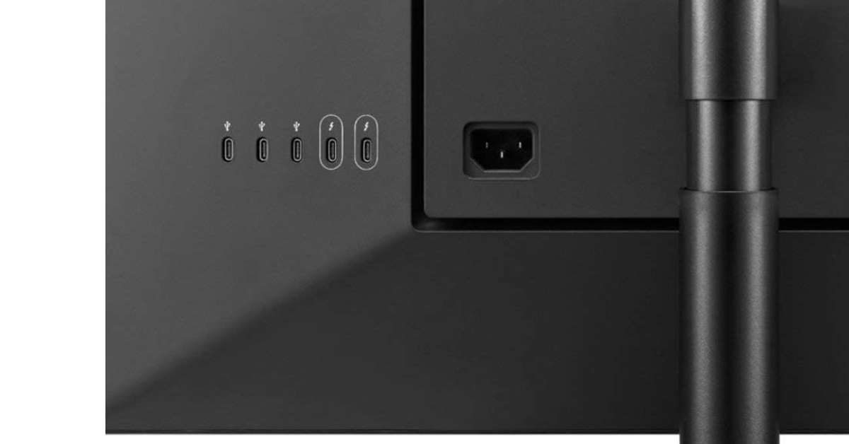 LG 24MD4KL-B 24-inch UltraFine best thunderbolt monitor for macbook pro