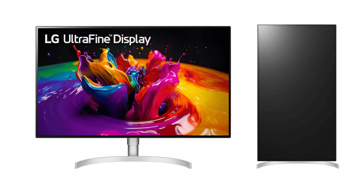 LG 32UL950-W UltraFine thunderbolt monitor