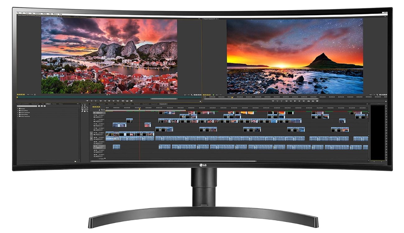 LG 34WN80C-B ultrawide monitor for productivity