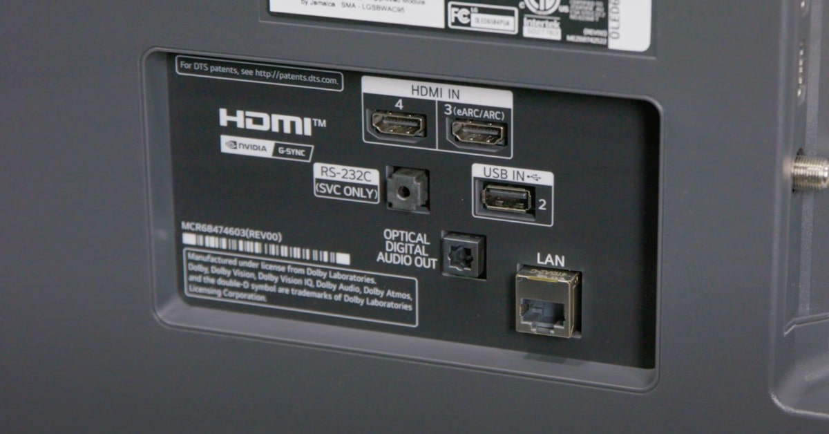 LG OLED télévision pour sanctuaire