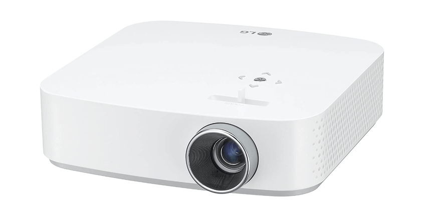 LG PF50KA battery powered portable outside projector