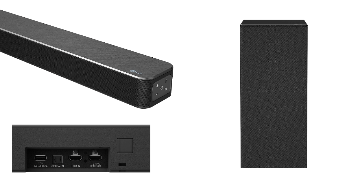 LG SN6Y soundbar for wall mounted tv