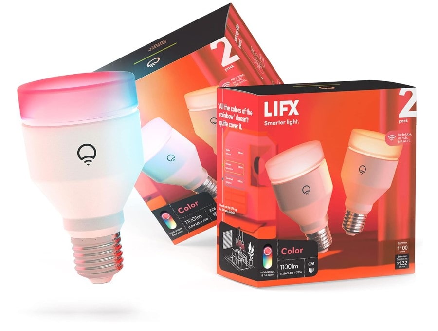 ampoules intelligentes sans hub LIFX Wi-Fi LED A19 sans passerelle