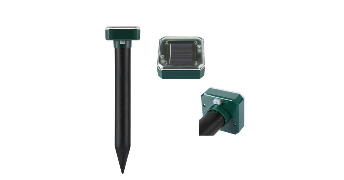 LOTARINI ultrasonic mole deterrent