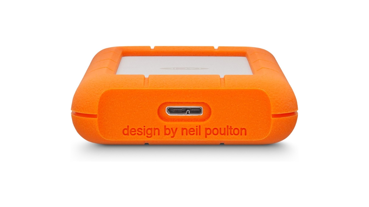 LaCie Rugged USB-C external drive for Time Machine backup