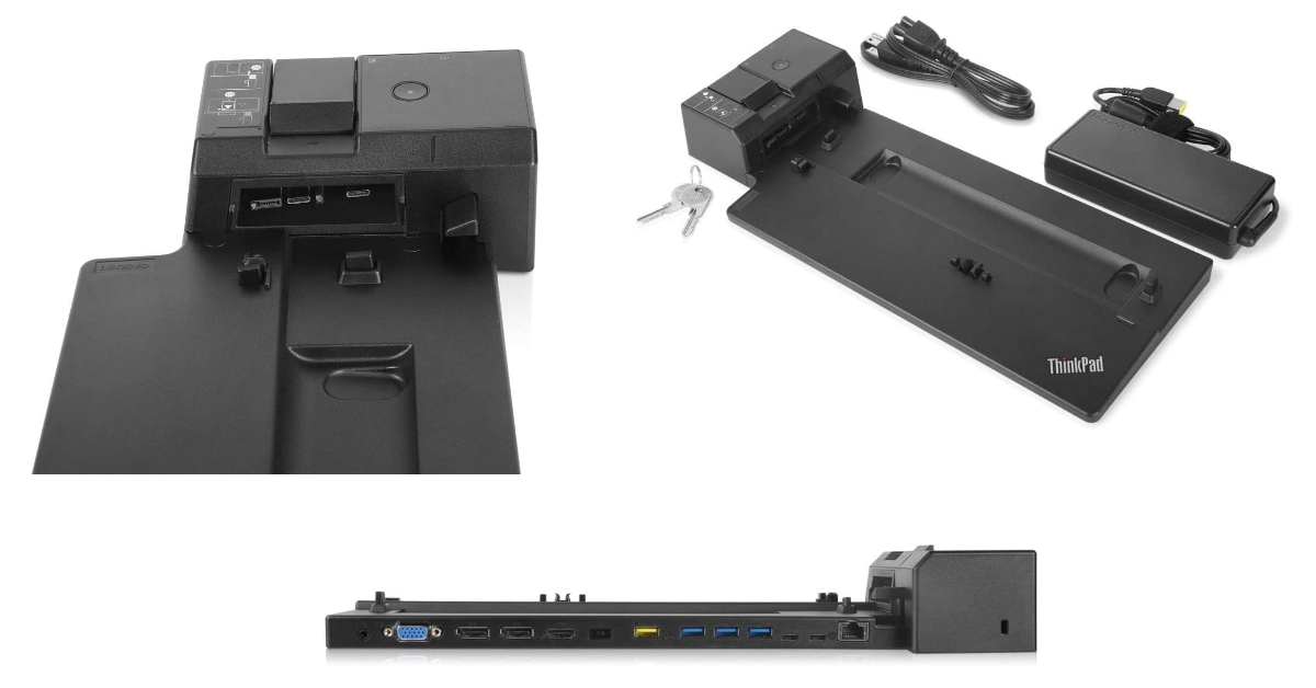 Lenovo  (40AJ0135US) docking station compatible with lenovo thinkpad
