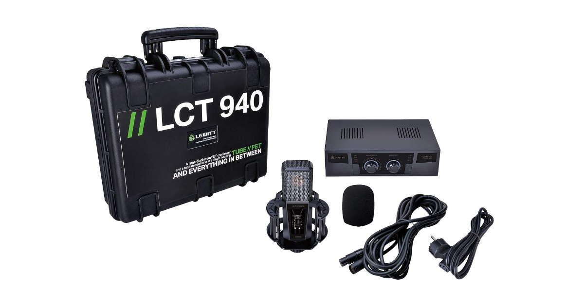 Lewitt LCT 940 best condenser mic for vocals