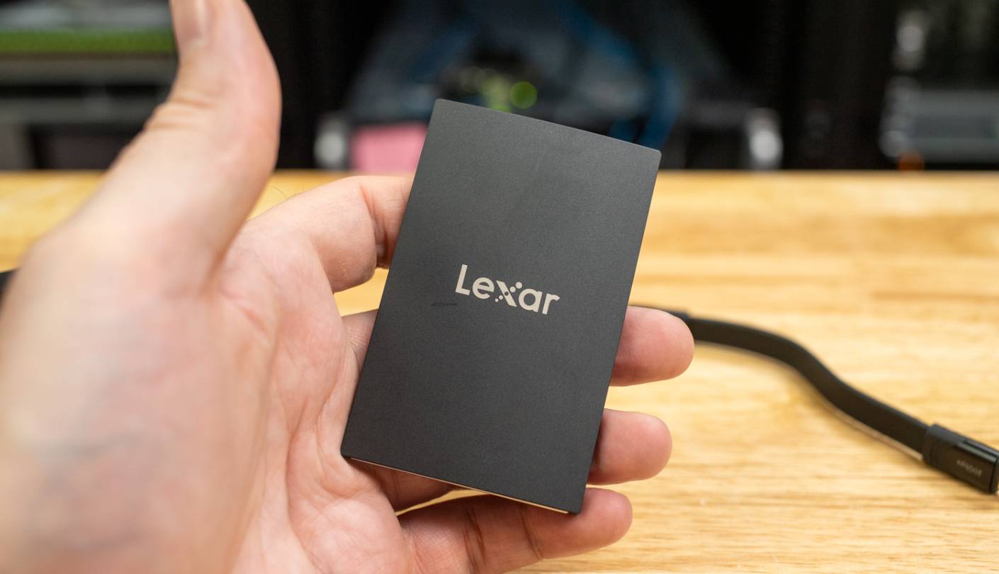 Lexar SL500 portable SSD for filmmakers