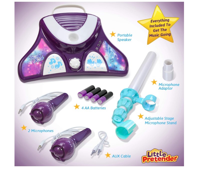 Little Pretender portable kids karaoke