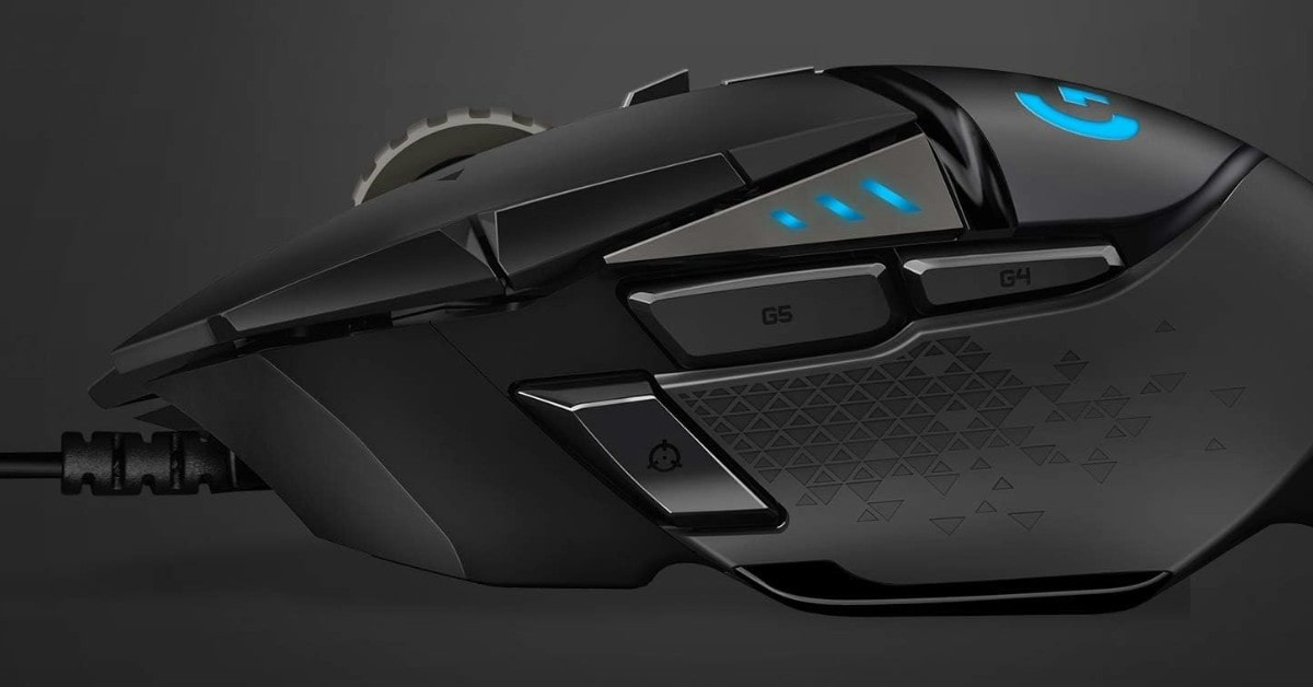 Logitech G502 HERO best wireless gaming mouse under 100