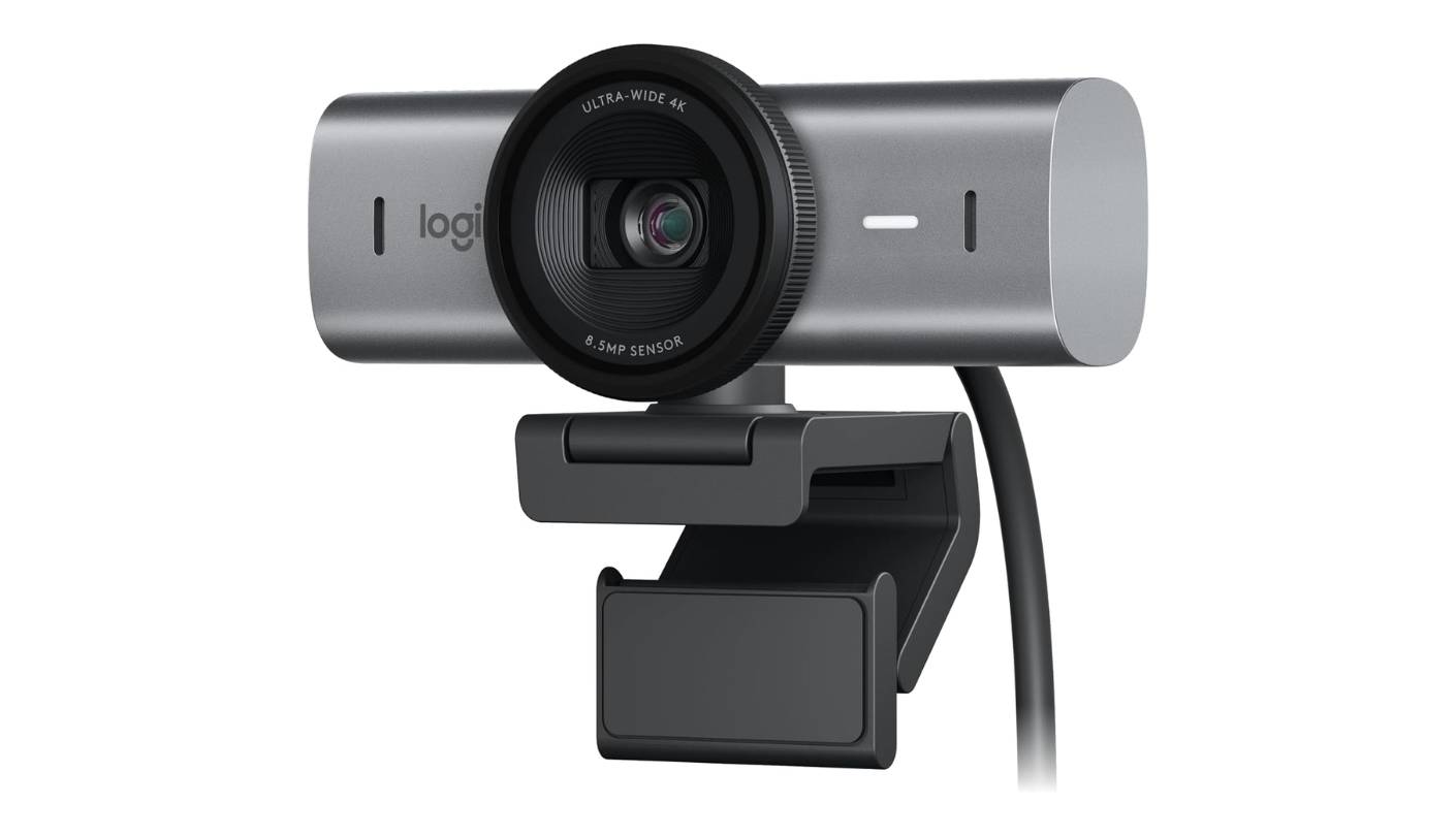 Logitech MX Brio 4K webcam for YouTube