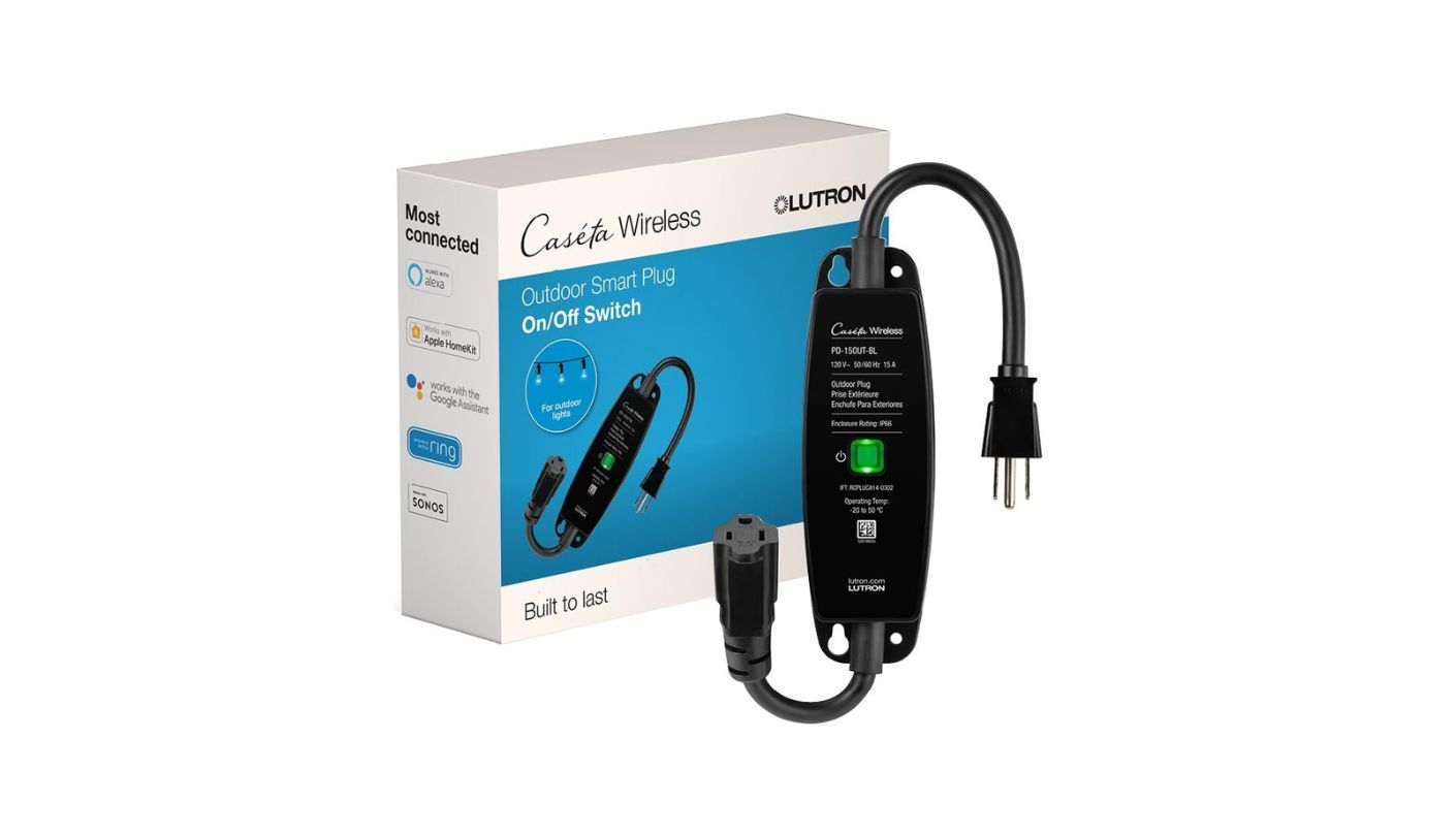 Lutron Caseta smart plug for outdoor lights