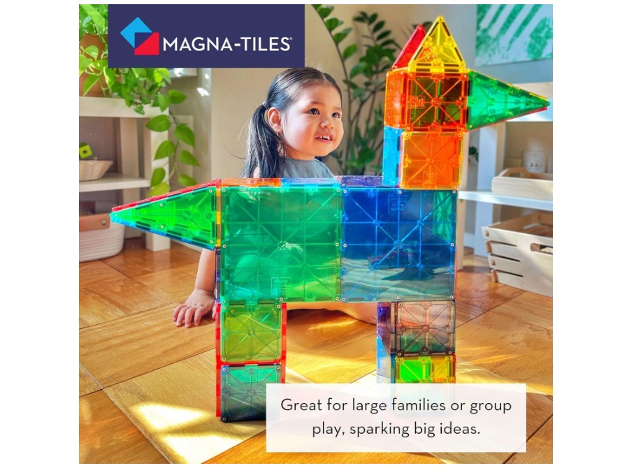 MAGNA-TILES Classic 100-Piece Set educational magnetic toy