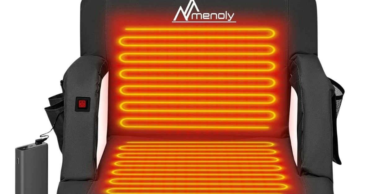 MENOLY Heated Stadium Seats for Bleachers