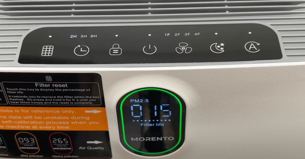 MORENTO HY4866 air purifiers for homes with cats