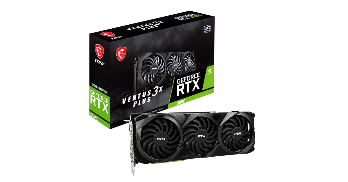 MSI Gaming GeForce LHR 12GB 3080 graphics card