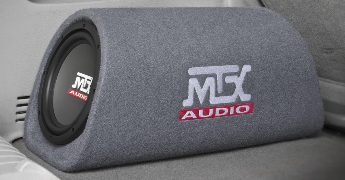 MTX Audio RT8PT spare tire subwoofer box