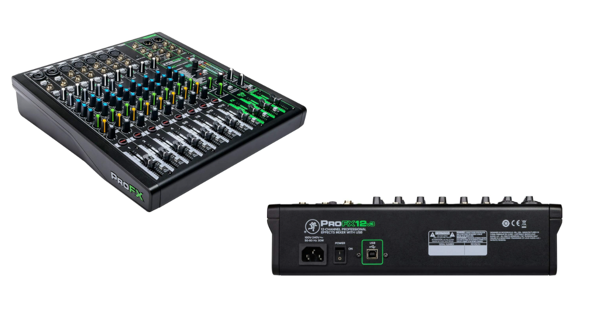 Mackie ProFXv3 analog mixer for home studio