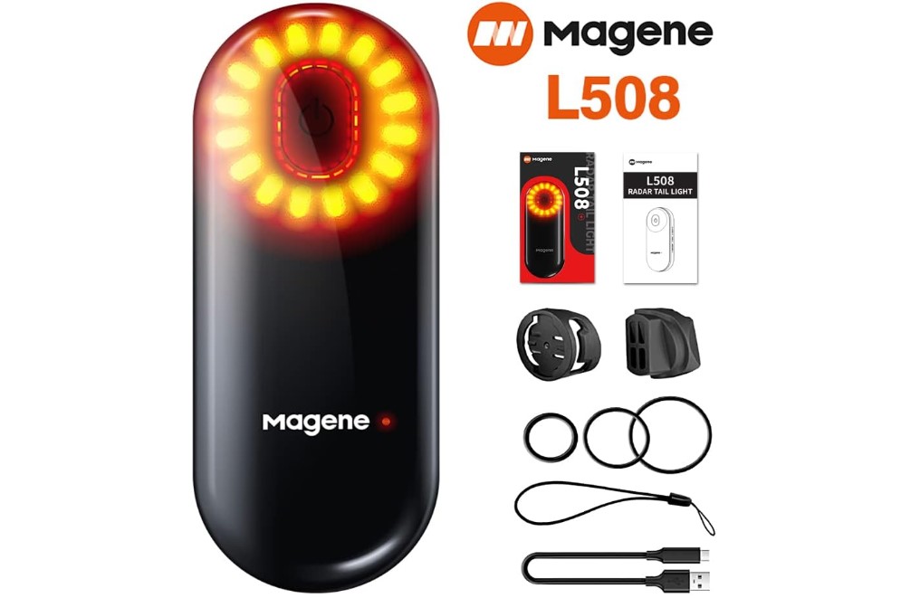 Magene L508 bicycle radar detection light