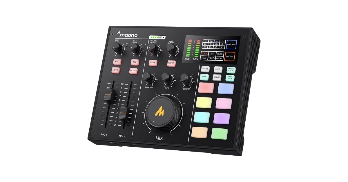 Maonocaster AM100 Podcast Production Mixer