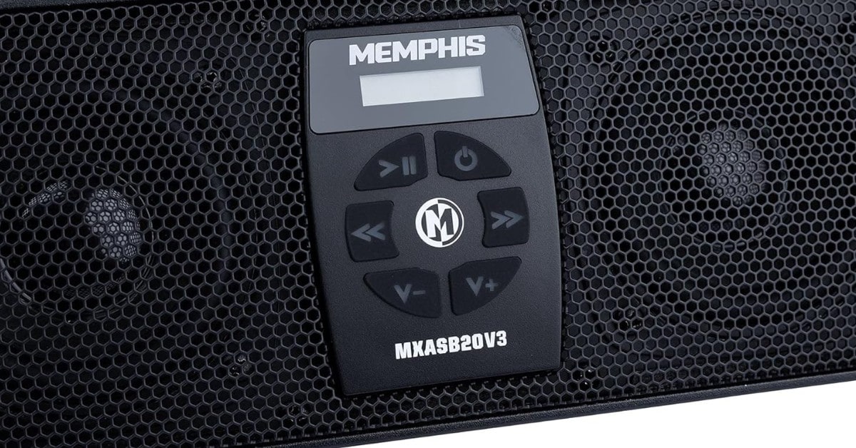 Memphis Audio 20" sound bar with radio