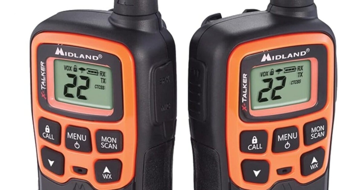 Midland- T51VP3 camping walkie talkies