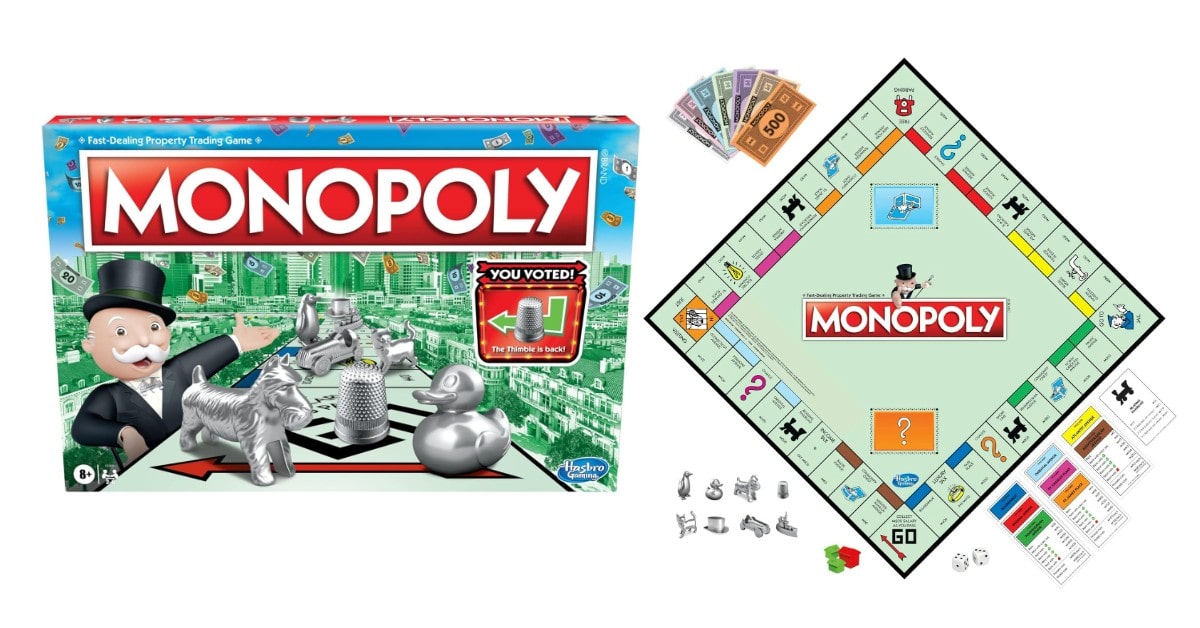 Monopoly affordable board games for families