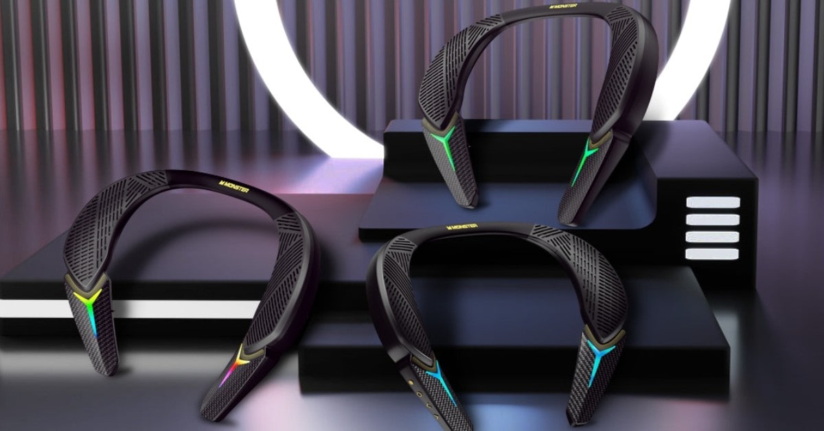 Monster Stinger neck speaker with microphone