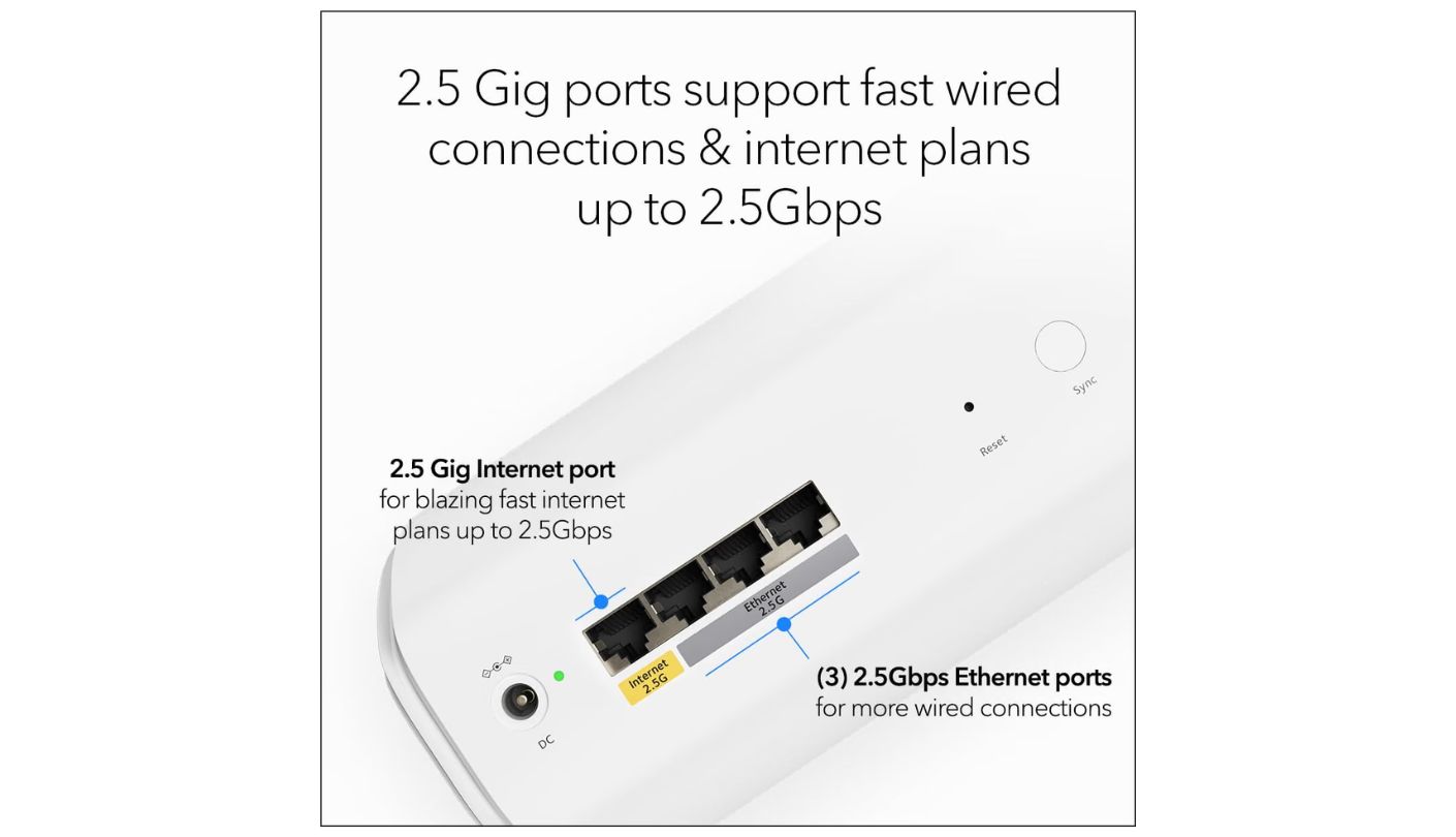 NETGEAR Orbi 770 RBE773 wifi extender for basement