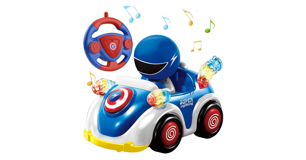 NQD RC CARTOON  toddler remote control car