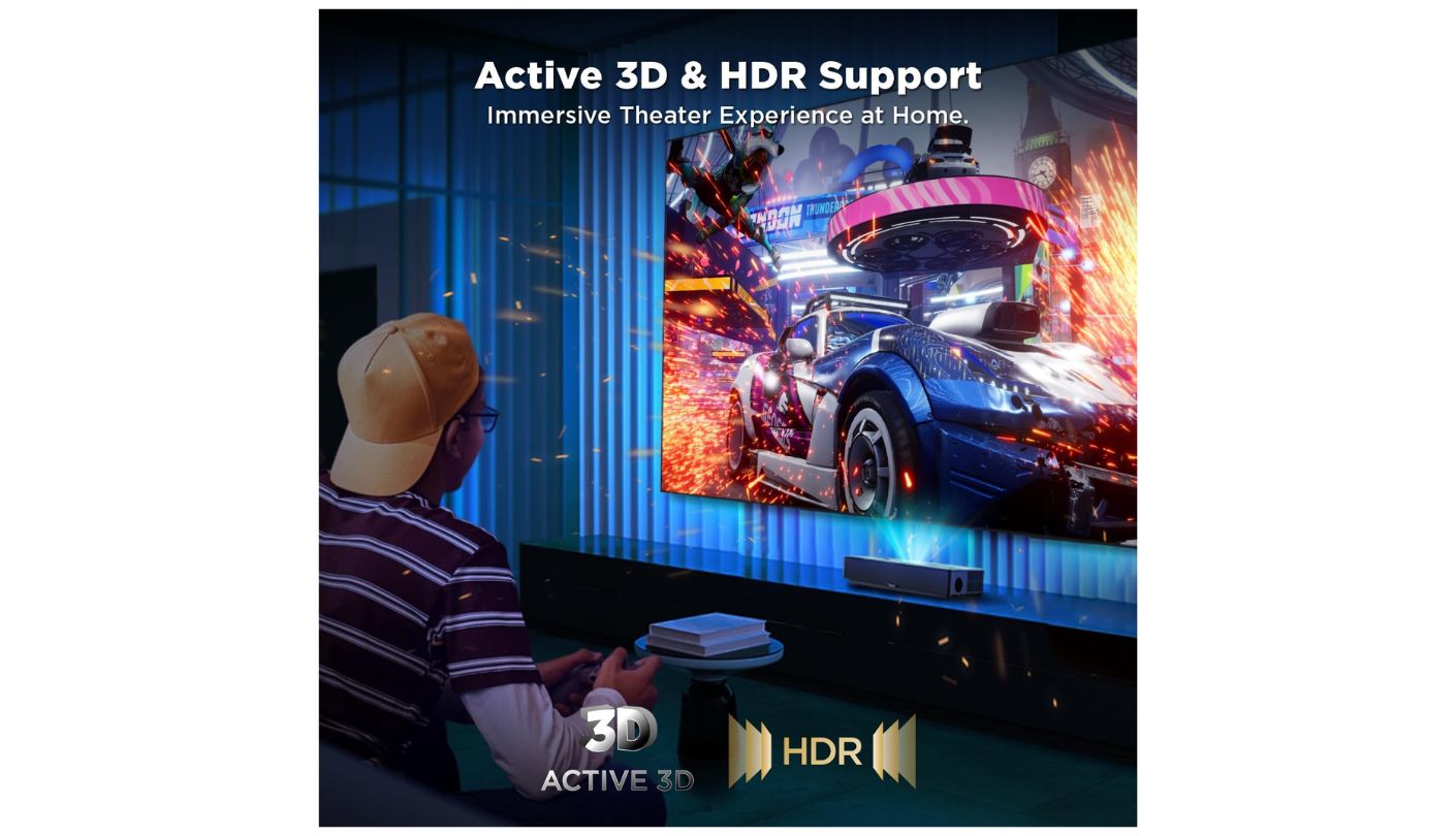 NothingProjector Black Series ALR screen for bright room