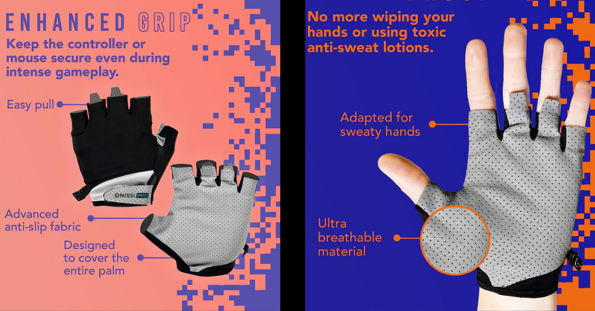 ONISSI Pro best gaming gloves