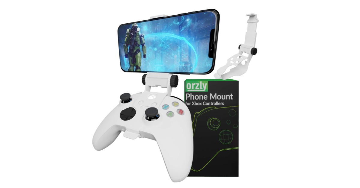 Orzly xbox controller iphone mount