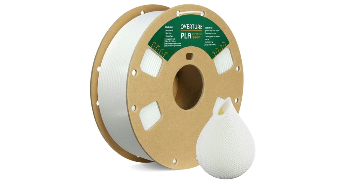 OVERTURE PLA best filament for miniatures