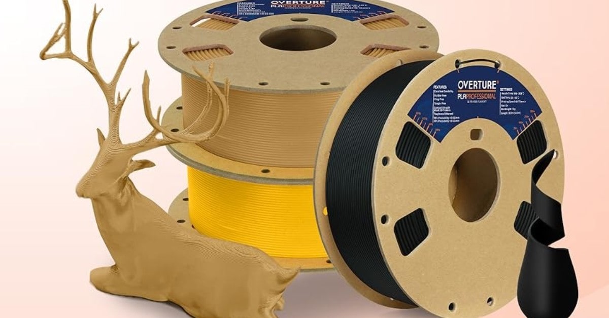 OVERTURE PLA+ best 3d printer filament for miniatures